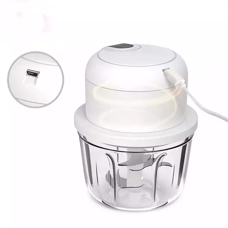 300ml Mini Portable Wireless USB Vegetable Salad master Meat Processor Electric Food Chopper Pepper Grinder