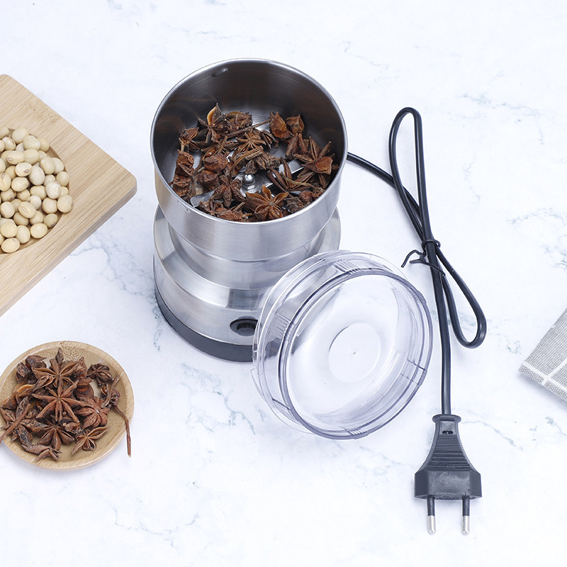 High Quality Small Mini Portable Electric Food Processor Dry Bean Coffee Grinders For Kitchen