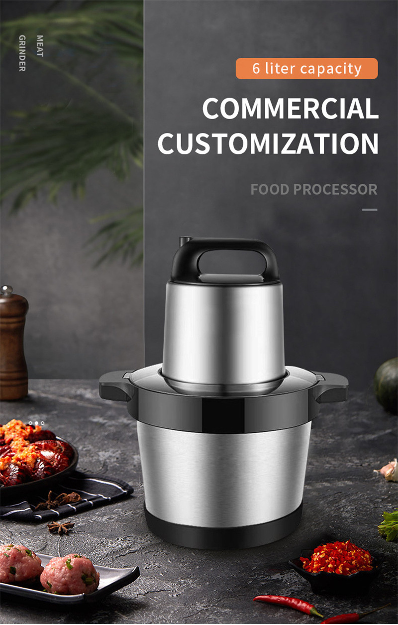 Electric Stainless Steel Yam Pounder Fufu Pounding Machine Food Processor Chopper Mincer Electric Meat Grinder