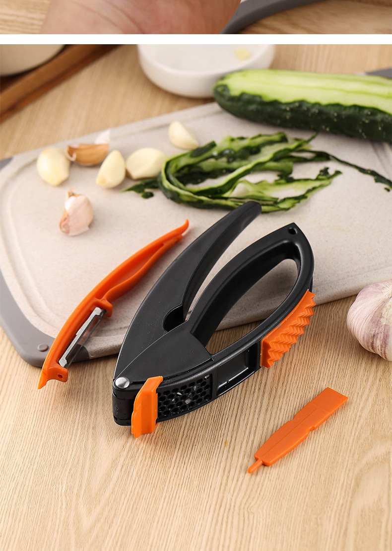 Wholesale Hand Press Onion Garlic Vegetable Kitchen Garlic Press Mincer Ginger High Quality Garlic Slicer Smasher