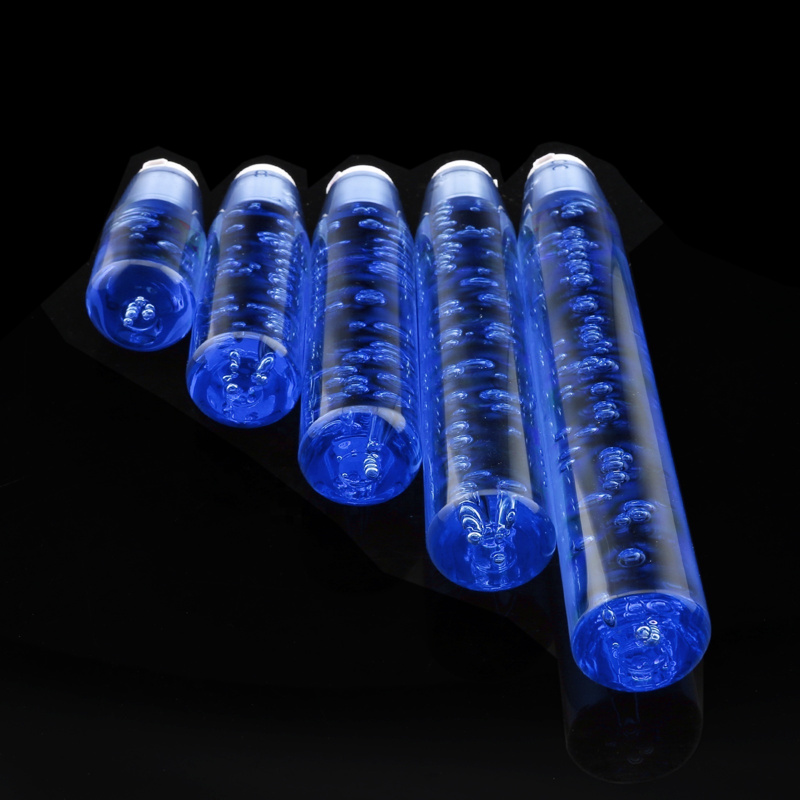 DTOUCH Car Universal Acrylic LED Manual Shift Knob  Crystal Bubble Stick Gradient Shif Knob 10CM 15CM 20CM 25CM 30CM