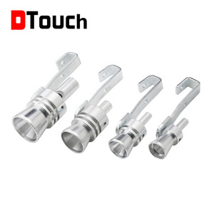 Dtouch Universal Turbo Sound Tail Exhaust Pipe Whistler Aluminum Blow-off Valve Simulator Whistle BOV Alloy Muffler Sounder