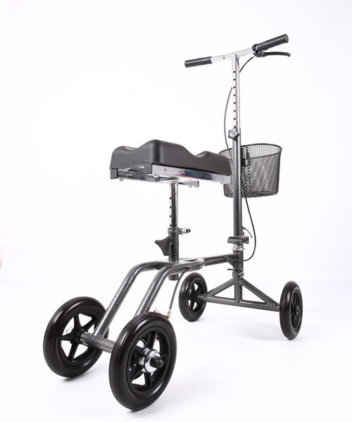 10.5kg lightweight folding knee walker crutch for broken leg