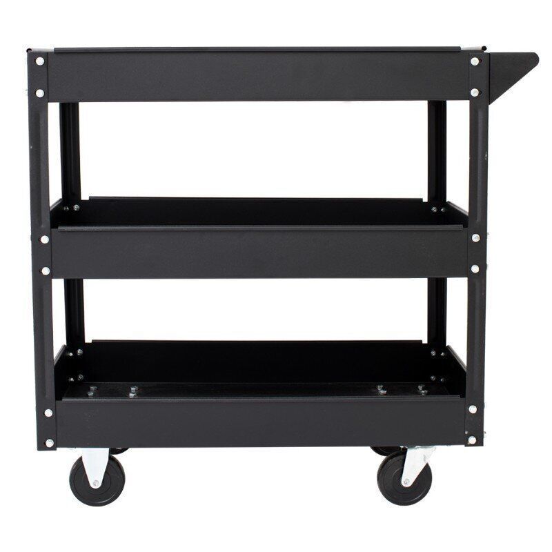 Catering Equipment plastic 3 tiers Working Table Dining Cart Food Cart Hotel Kitchen Trolley with Wheels Kitchen Food Cart