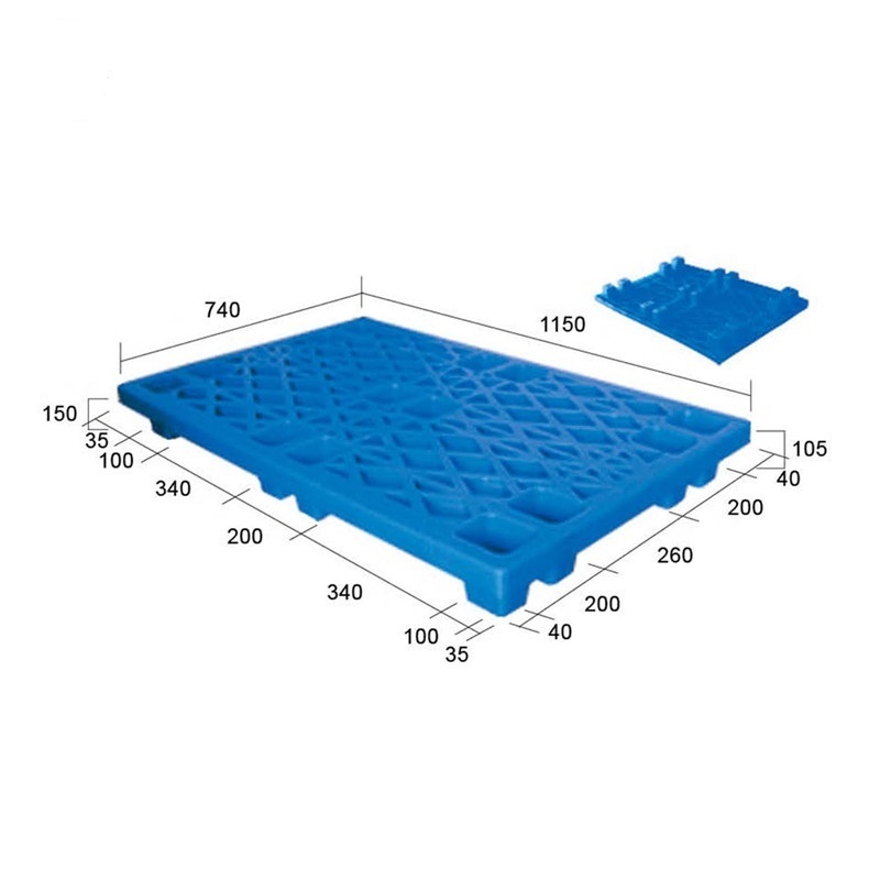 No.40  Flat double sides heavy duty plastic wooden pallet price