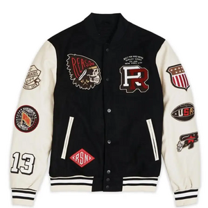 oem 100% polyester custom women mens unisex baseball letterman varsity jacket for men