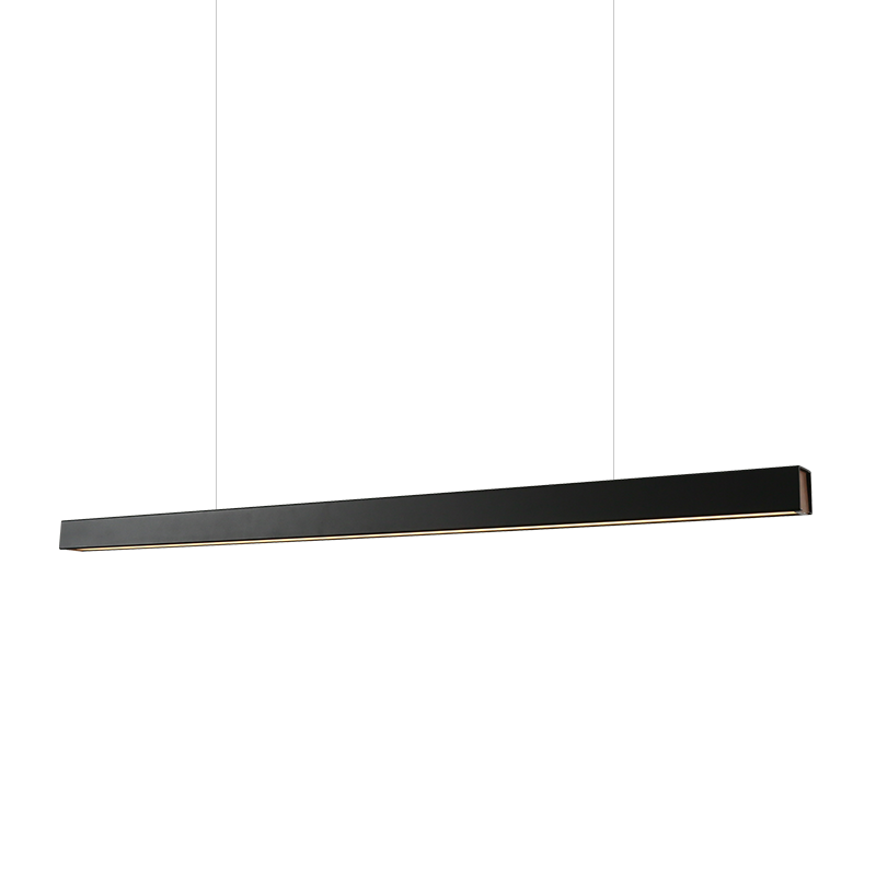 Aisilan modern restaurant scandinavian fringe led linear down chandelier pendant light