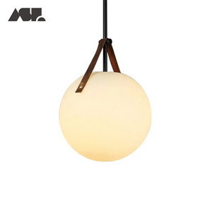 Aisilan Modern hotel Lighting Home Decor moon Glass Ceiling Lamps Chandeliers led Pendant Lights