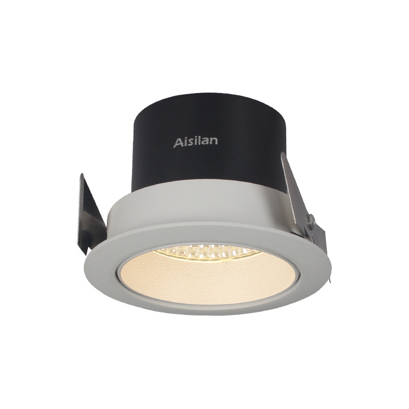 Aisilan salon home decorative COB surface adjustable dali 0-10v triac dimming led small downlight commercial led down light