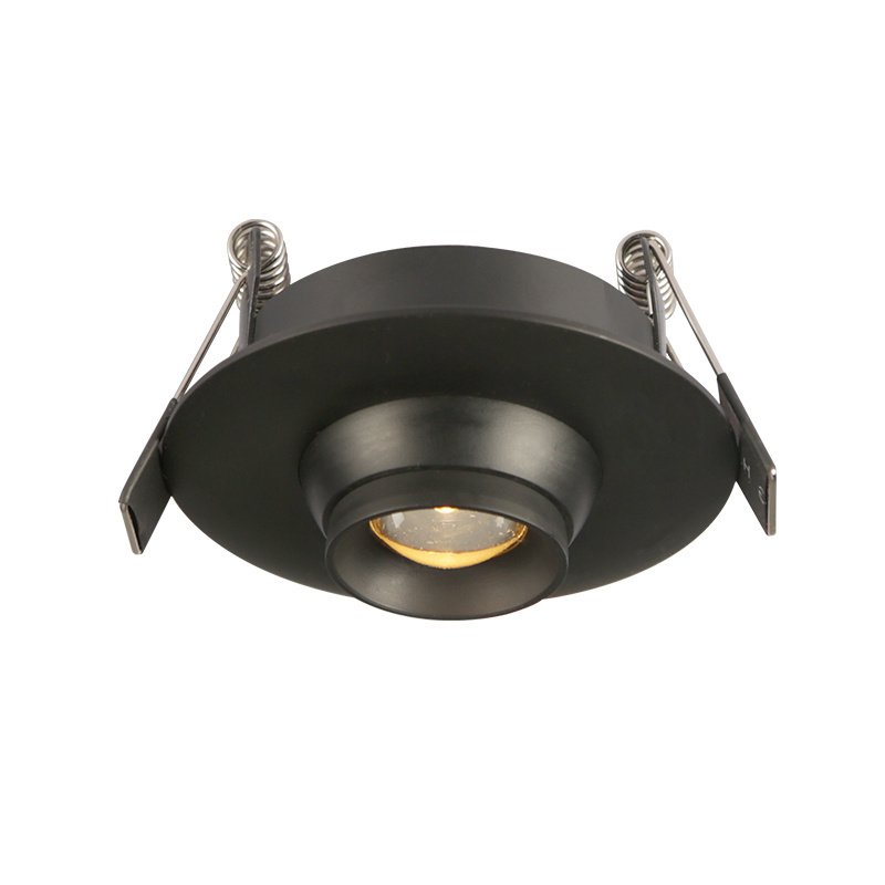 Aisilan 230v modern zoom Angle Adjustable IP54 Ceiling COB cutout 83mm LED Recessed Spot downlight led