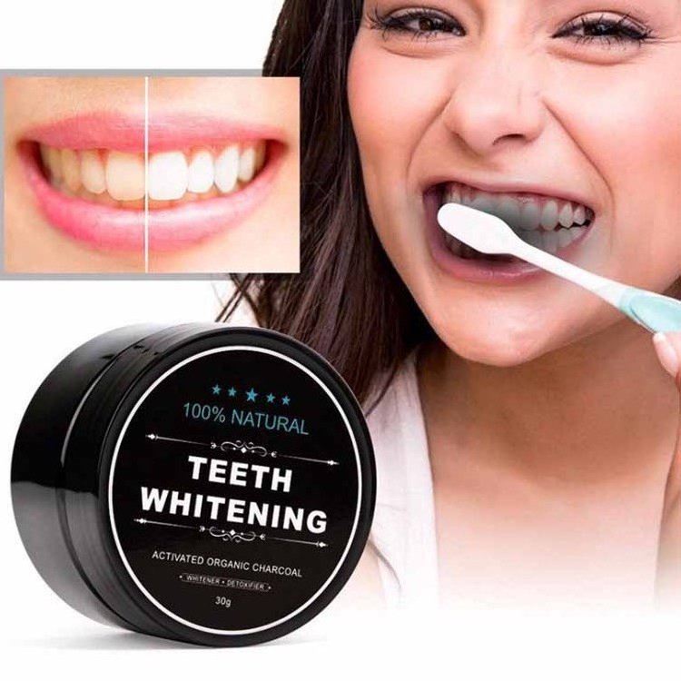 Private label Dental White Oral Care 100% Natural Activated Organic Charcoal Teeth Whitening Powder