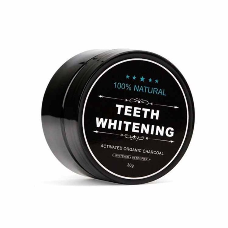 Private label Dental White Oral Care 100% Natural Activated Organic Charcoal Teeth Whitening Powder