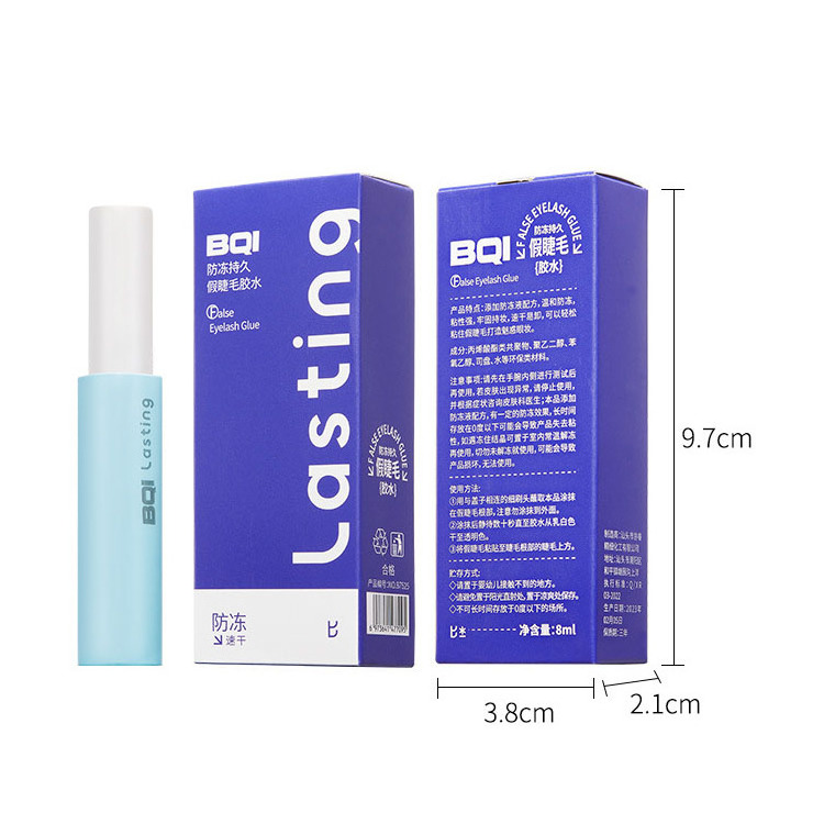 Lash Glue Customized Private Label super strong hold 8ml Bottle Waterproof False Eyelash Glue Antifreeze Eyelash Glue