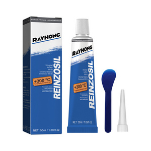 Custom Logo Rayhong 50ML Oil Temperature Resistance Strong Adhesion Car Engine sealant Glue