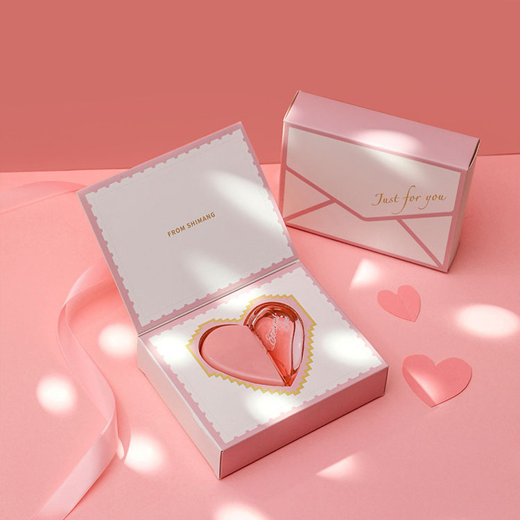 New Style Long Lasting Fragrance Heart Shaped Perfume Gift for Girls First Love in Paris Perfume with Gift Box