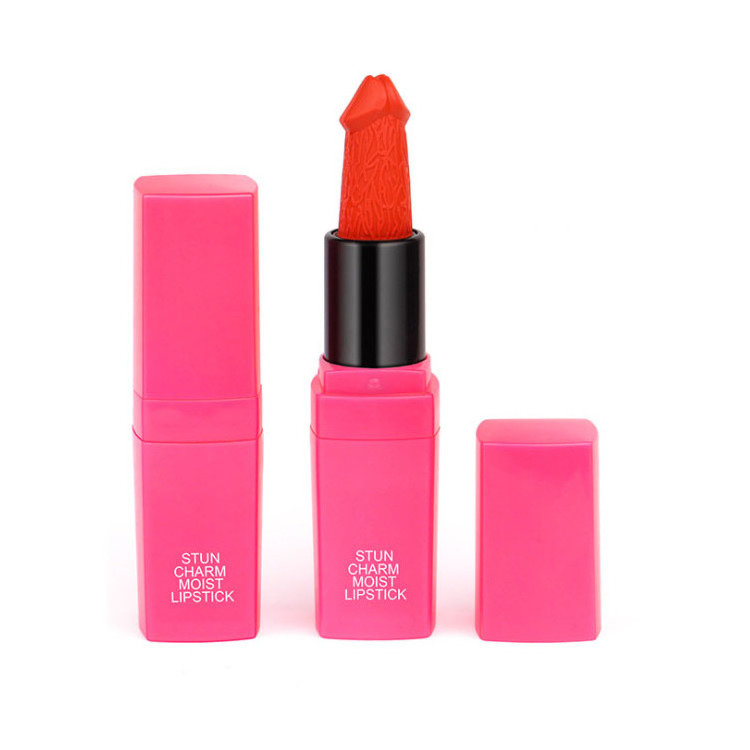 High Quality 6 Colors Smoothing Moisturizing Cosmetics Makeup  Lip Cream Mushroom Head Matte Lipstick