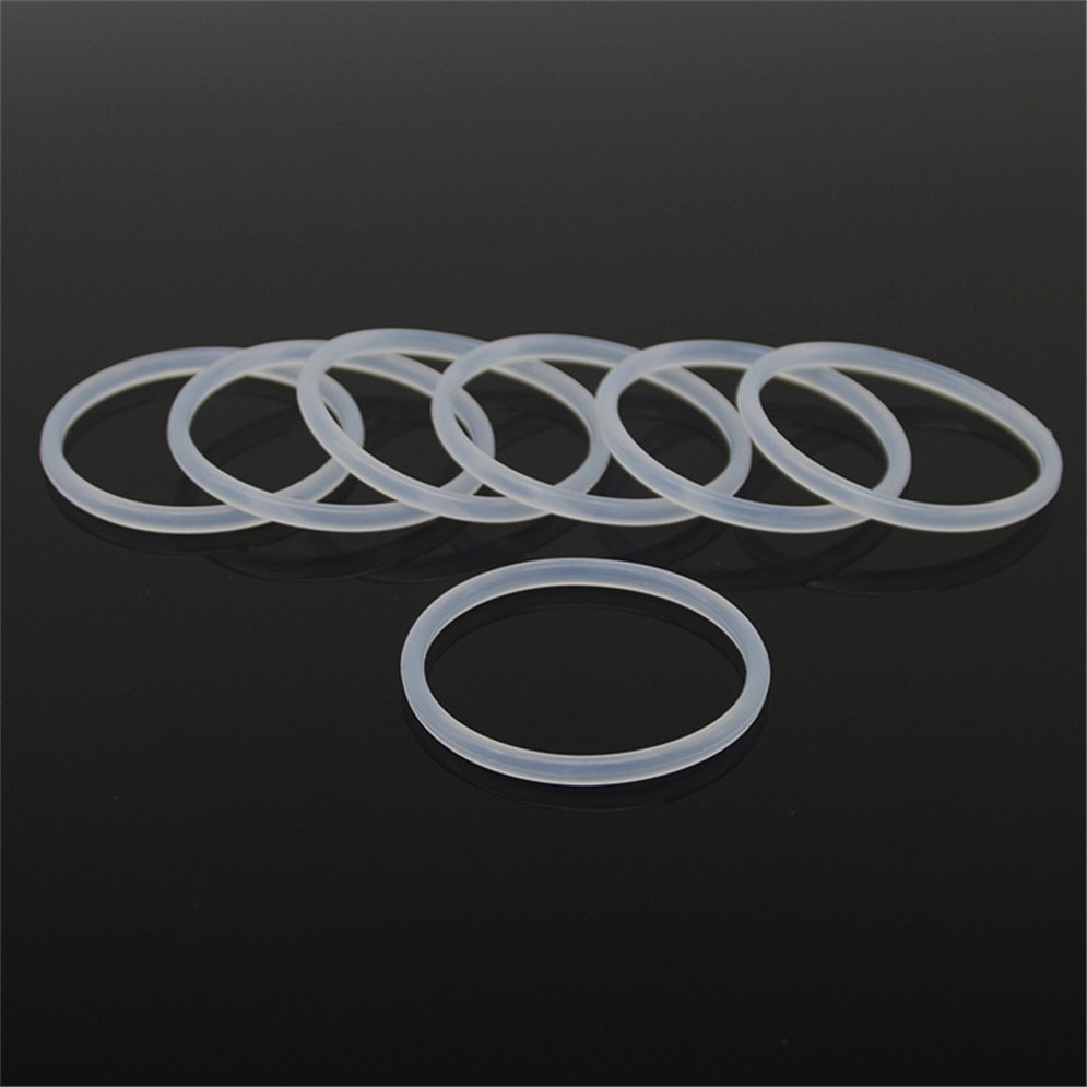 black silicone o ring food grade hydraulic fittings o ring seals clear silicone o-ring