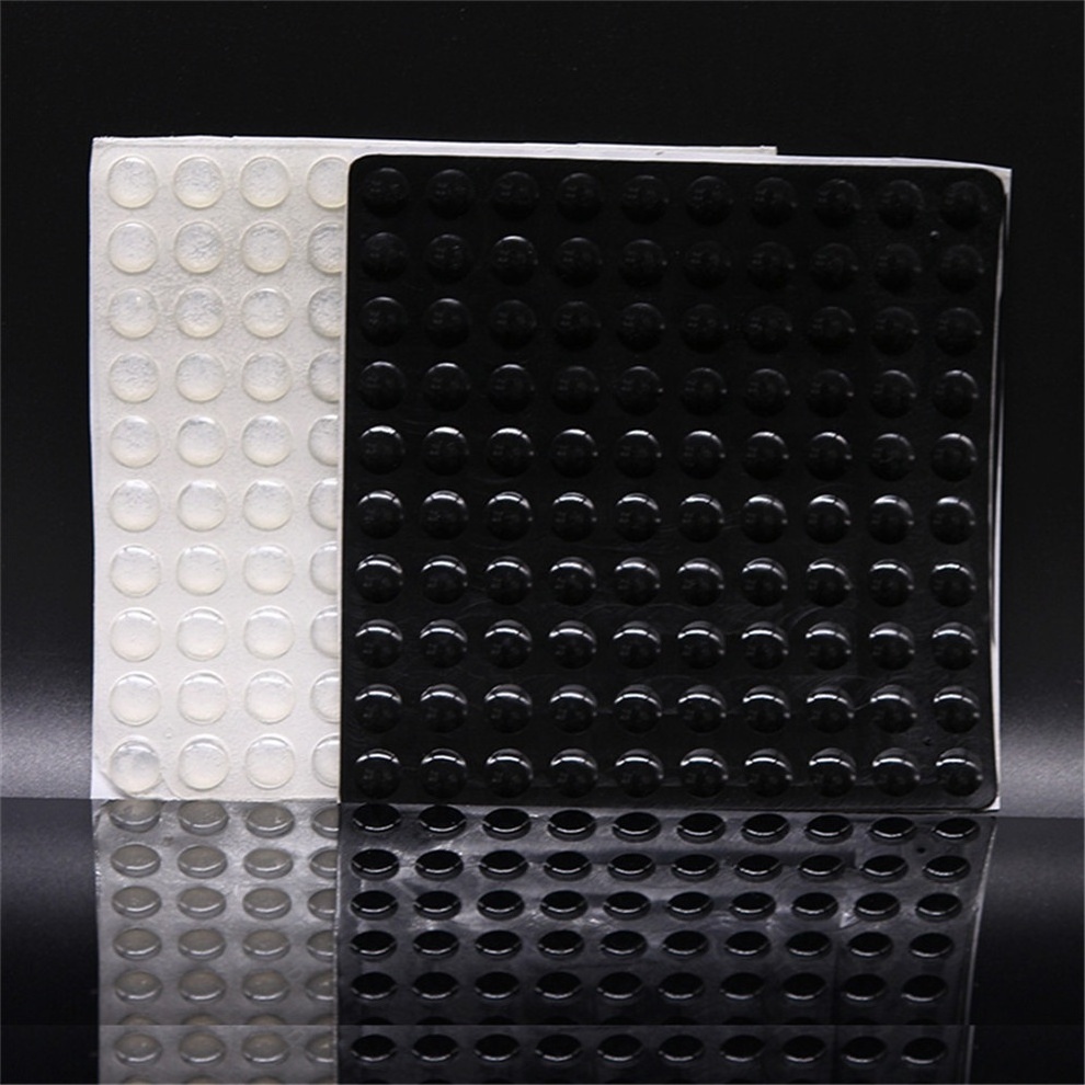 Self Adhesive Clear Cupboard Door Drawer Bumpers Cabinet Door Bumpers for Kitchen Cabinets Cutting Boards Picture Frames