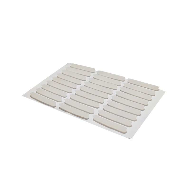 Custom Anti Slip Anti Vibration Self-Adhesive Silicone Rubber Feet One Side Sticky Pad for Furniture Plastic Parts