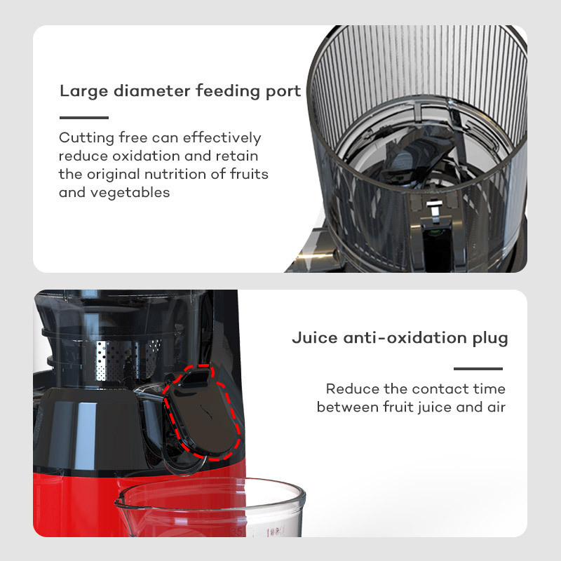 SJ-023 Customized product easy to use and clean fruit wheatgrass slow juicer