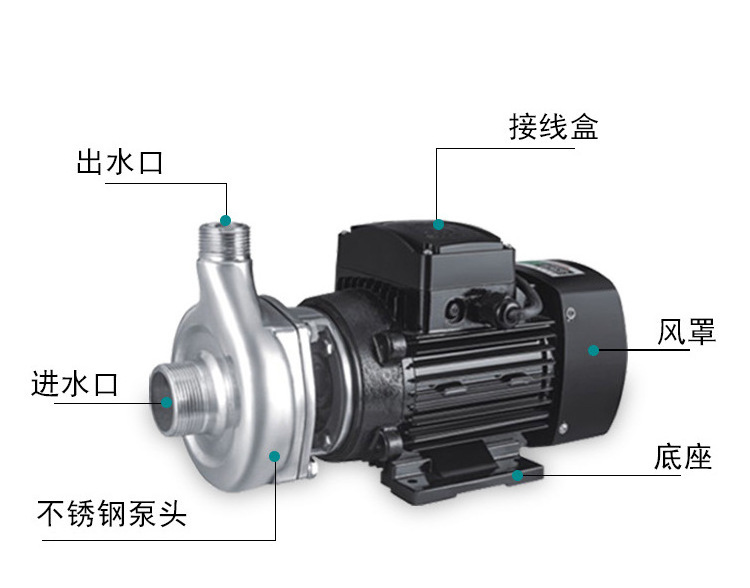 AISITIN Household single-stage submersible self-priming pump anti-acid and alkali pumping strong acid chemical water pump