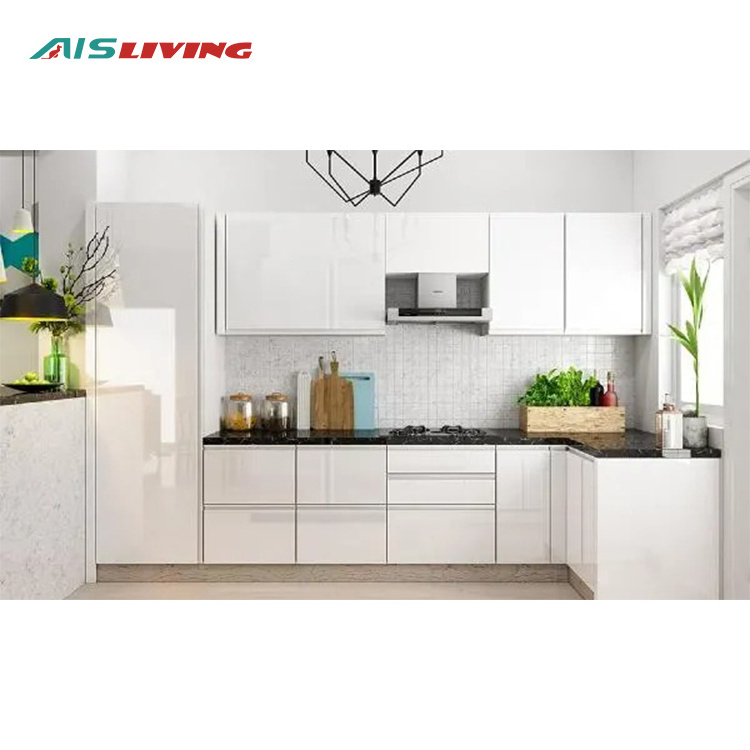 North American standard high quality white kitchen cabinet