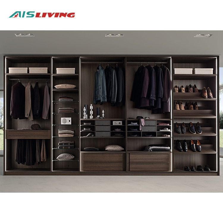 Walldrope Bedroom L Shaped Cheap Modern Designs Simple Melamine Wooden Walk In Open Wardrobe Closets Australian Standard