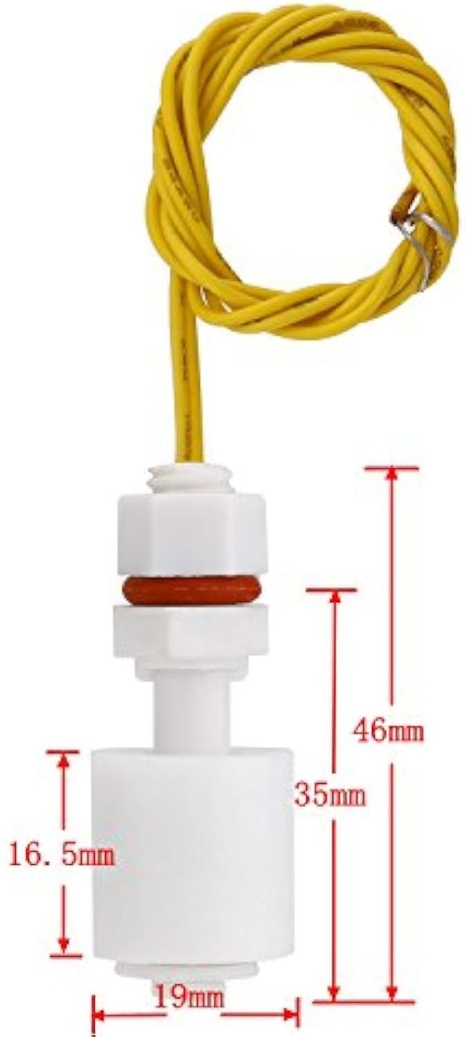 Aismartlink  Plastic PP Float Switch Fish Tank Liquid Water Level Sensor,Model: DP3500