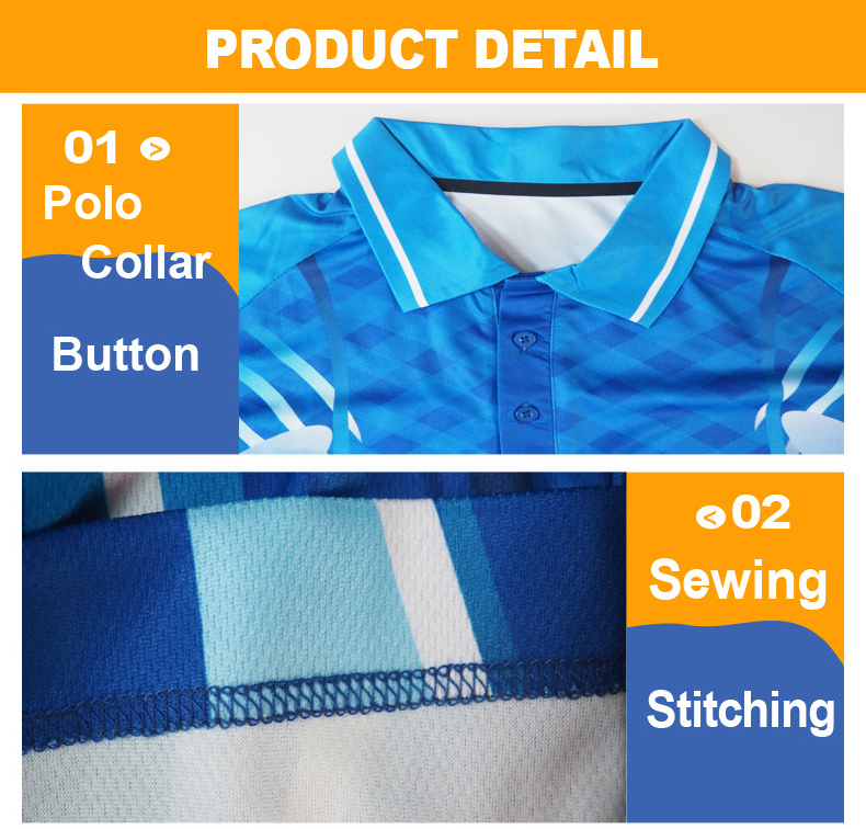 wholesale breathable sublimation print men jersey custom design dart shirts with pocket