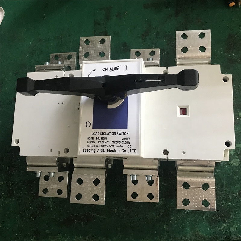 Hot 1250A 4P Load Isolator Switch AC Disconnected Switch With CE Certificate