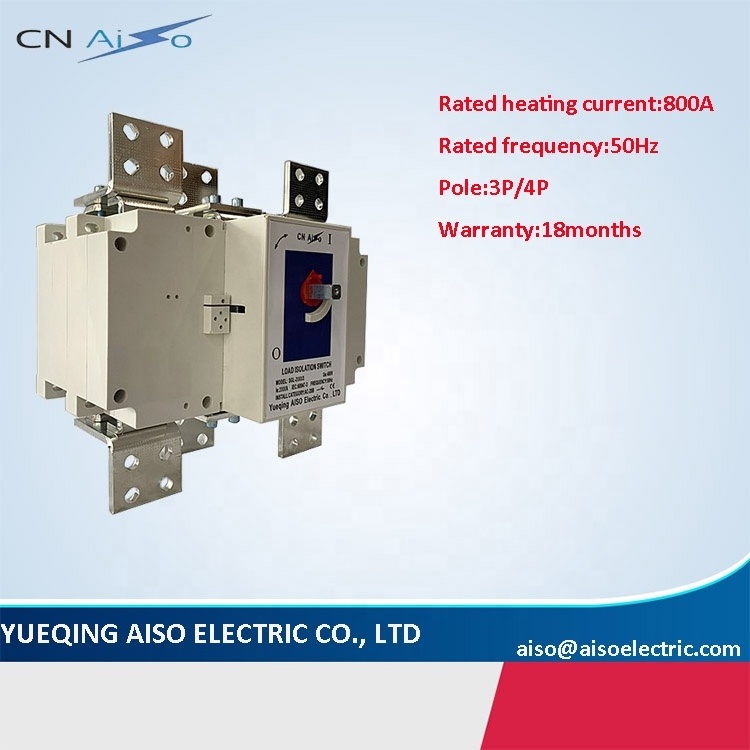 Wonderful Quality 800A On Off 3 Phase Load Break Isolator Switch