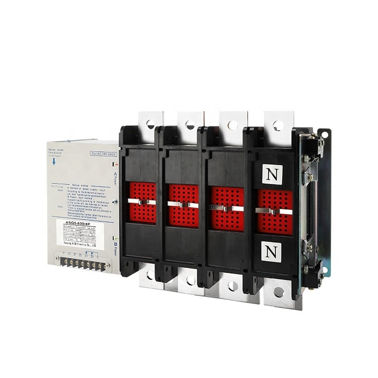 China Manufacturer Ats 630A Automatic Transfer Change Over Switch