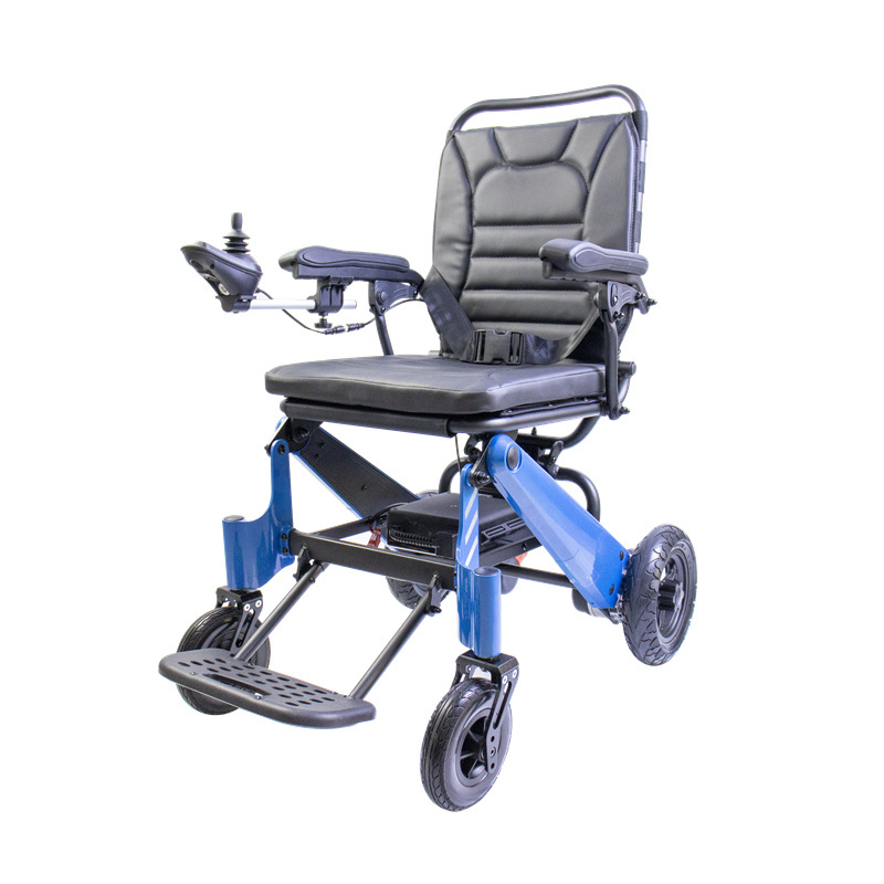 100kg loading disabled folding light electric wheelchair conversion kit