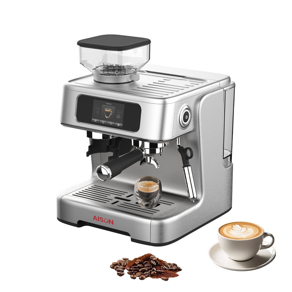 Factory Direct Sale Espresso Coffee Maker Italian Coffee Machine 15 bar 20 bar Machine Cappuccino semi Automatic Expresso Maker