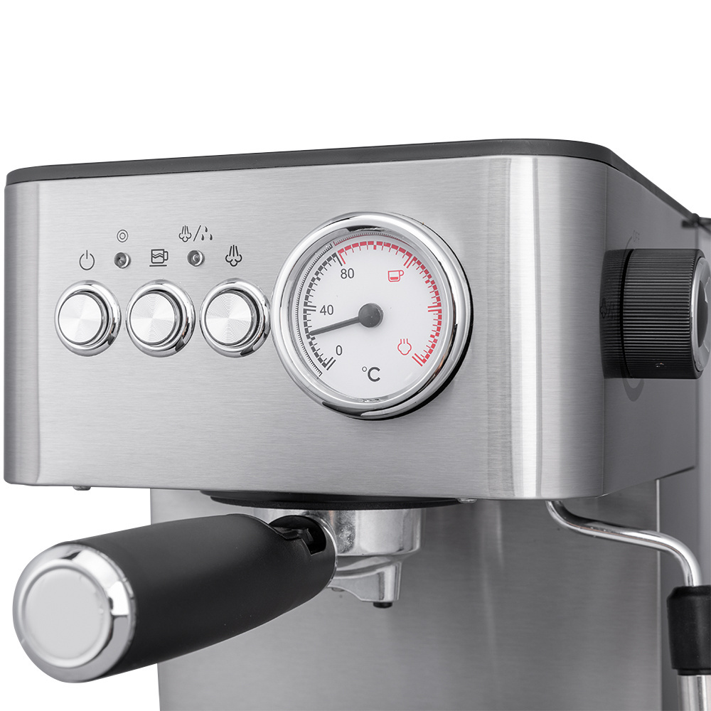 2024 New stainless steel 15 bar or 20 bar italy pump espresso coffee maker