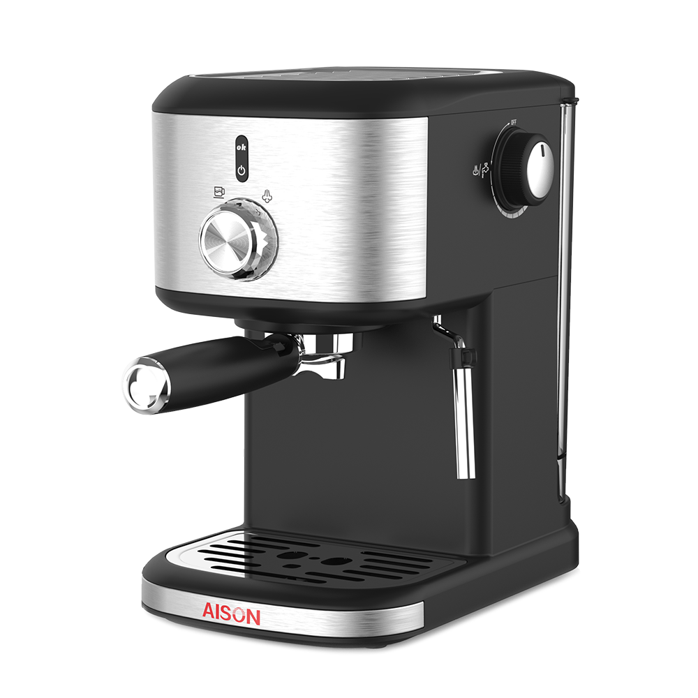 High Quality Espresso Coffee Maker Italian Cafe Machine Germany Coffee Machine with milk frother home use