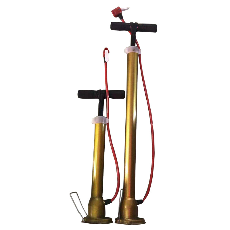 Bicycle tire hand pump