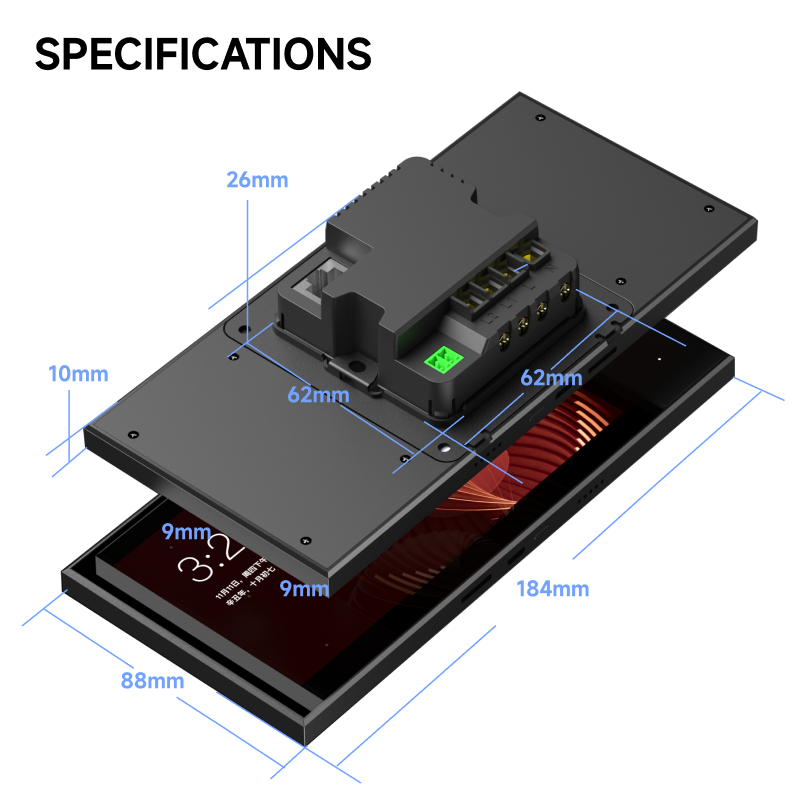 2024 new arrival wifi smart door lock with tuya APP remote unlock the door function