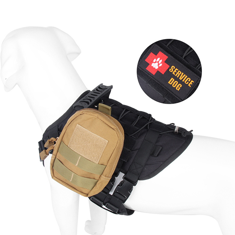 The New Dog Harness In 2023 Is Military Style Lightweight Convenient And Easy To Carry Making It Easy To Walk The Dog Out