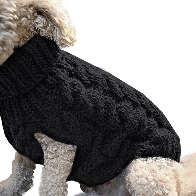 2024 custom all colors cute pet sweaters clouds pattern pet knit jumper dog cat pullover sweater for pet with warming