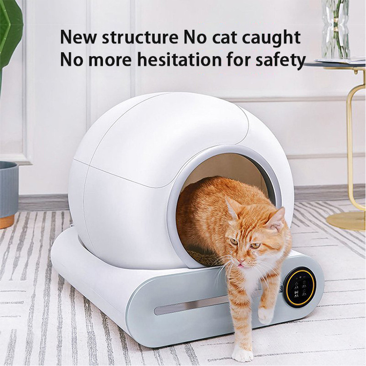 2023 New Design Cat Litter Box Toilet Traveling Portable Cat Litter Box Large Cat Litter Box