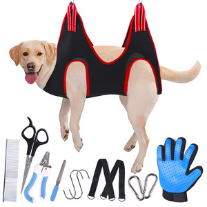 Anti-Bite Portable Cat Grooming Restraint Bag Pet Bath Washing Shower Net Dog grooming bag for pet