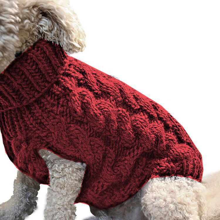 2024 custom all colors cute pet sweaters clouds pattern pet knit jumper dog cat pullover sweater for pet with warming