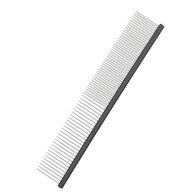 Best Selling Steel Comb For Pets With Wide Teeth Massage Your Pet One Comb For Two Purposes Give Your Pet  Different Experience