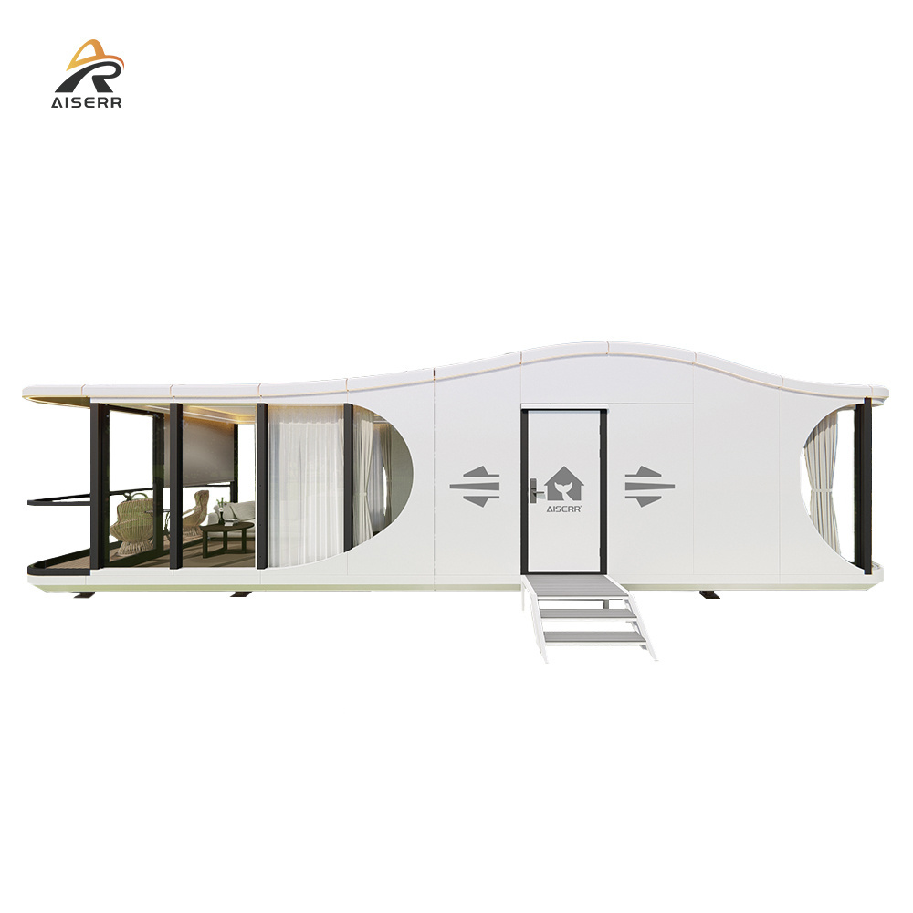 Modular cabin Movable Prefab House Flat Houses Booth Shop Capsule Modular Homes Hotel Tiny House Camping Pod