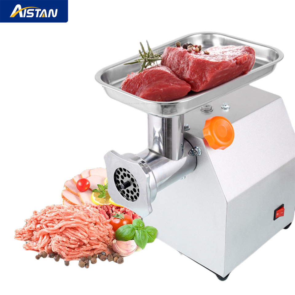 Electric Meat Grinder 70kg/h 650W Meat Mincer Machine S.steel Commercial Meat Grinder with Grinding Plates, Blades, Sausage Kit