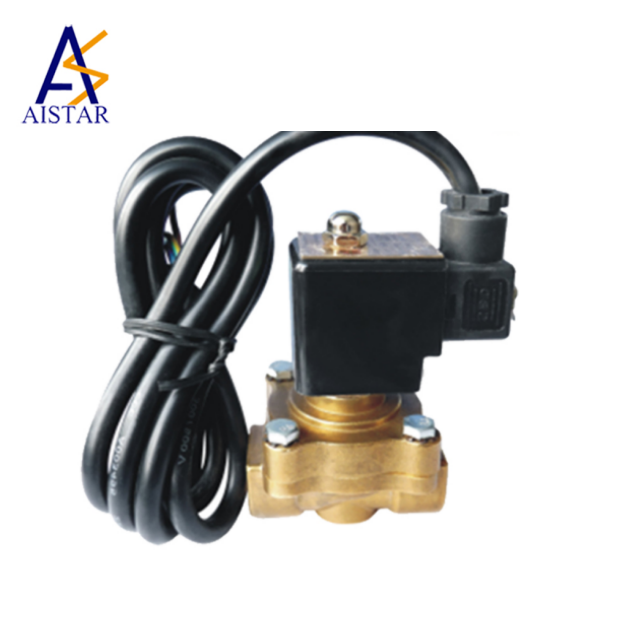 Durable  1/2 inch 220V  LPG Explosion - proof Solenoid Valve / Brass Valve for LPG Dispenser