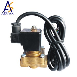 Durable  1/2 inch 220V  LPG Explosion - proof Solenoid Valve / Brass Valve for LPG Dispenser