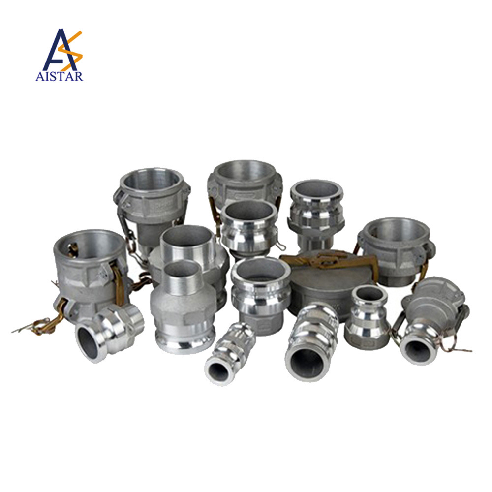 High quality precision casting polishing plumbing materials camlock coupling stainless steel pipe fittings