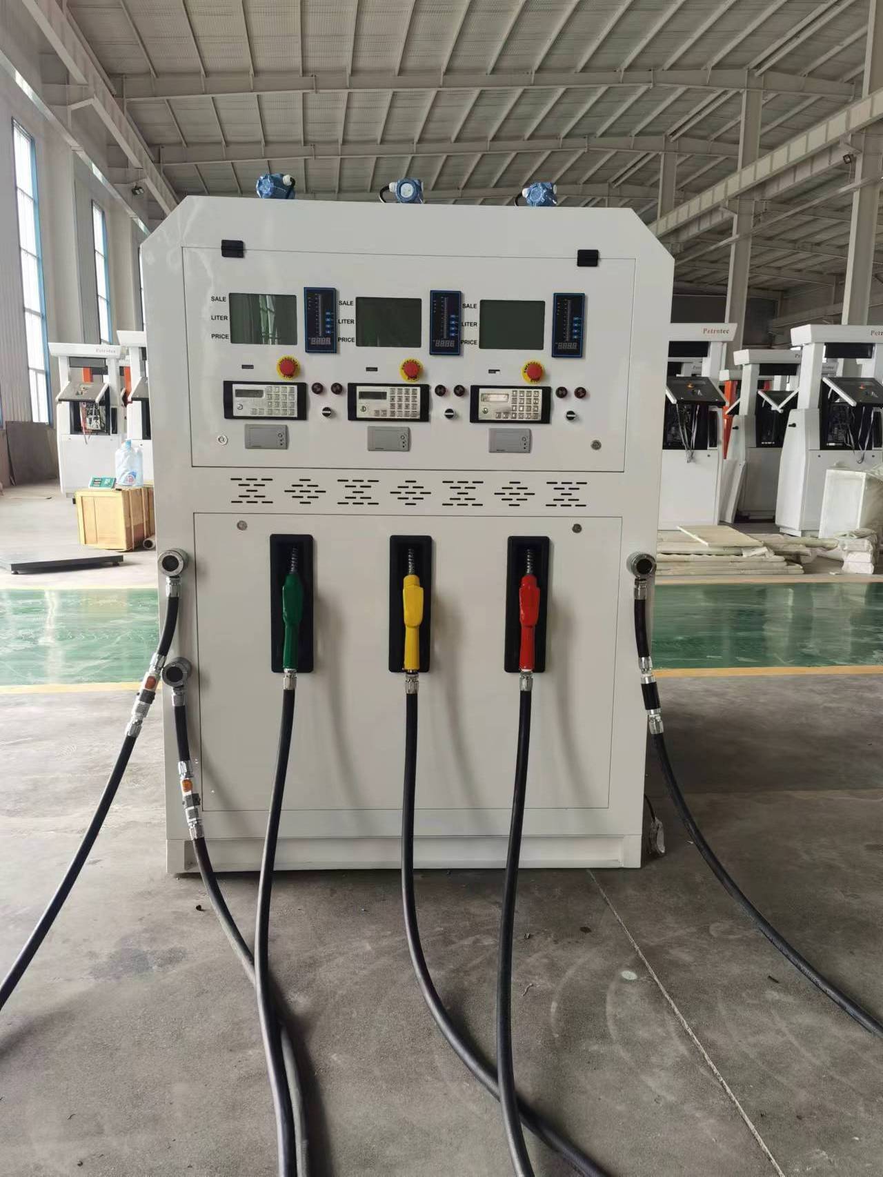 3000l 2hoses Portable Container Fuel Mobile Dispenser Mini Gas Station Petrol Filling Station Fuel Dispenser With Tank